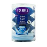 صابون دورو لیوانی DURU Jewels Sapphire بسته 4 عددی 400 گرم