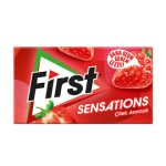 آدامس فرست First SENSATIONS با طعم توت فرنگی 27 گرم