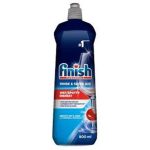 مایع جلادهنده ظرفشویی فینیش Finish RINSE & SHINE AID براق کننده با رایحه لیمو 800 میل