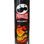چیپس پرینگلز pringles با طعم تند و آتشی 165 گرم