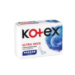 نوار بهداشتی کوتکس Kotex Ultra Gece ویژه شب بسته 6 عددی