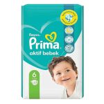 پوشک بچه پریما Prima سایز 6 بسته 17 عددی