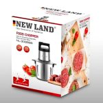 سبزی خردکن استیل نیولند NEWLAND NL-3089BS 6L - Image 2