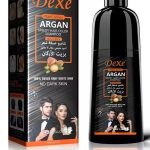 شامپو رنگ موی طبیعی مشکی آرگان اسپیدی ۴۲۰ میلی لیتر برند dexe
