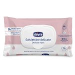 دستمال مرطوب 98 درصد آب چیکو مدل salviettine تعداد 72 عددی