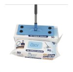ست طی دسته‌دار و دستمال مرطوب طی مستر اوکسی MR.OXY MOP HEDİYELİ YER TEMİZLİK HAVLUSU - Image 2