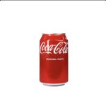 نوشابه قوطی اورجینال کوکا Coca-Cola حجم 330 میل