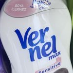 نرم کننده لباس ورنل مکس 60بار شستشو برای پوست های حساس max1440ml Vernel