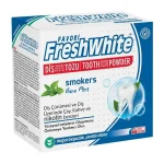 پودر سفید کننده و جرمگیر دندان مخصوص افراد سیگاری فرش وایت طعم نعنا Fresh White TOOTH POWDER smokers mint